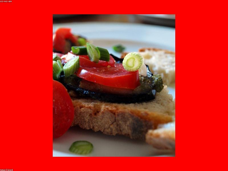 Bruschetta aux herbes de Provence