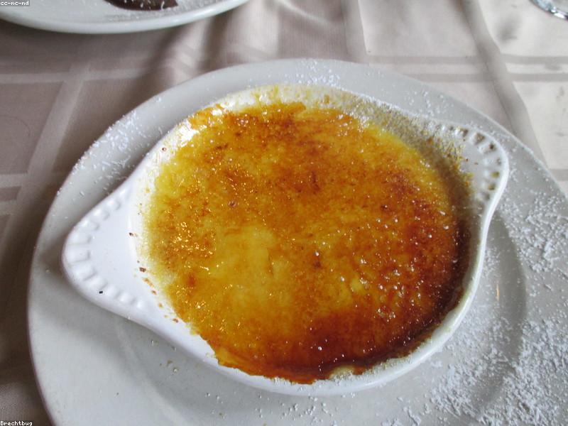 Crème brûlée aux herbes de Provence
