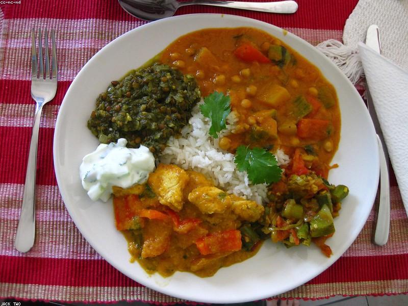 Curry parfumé