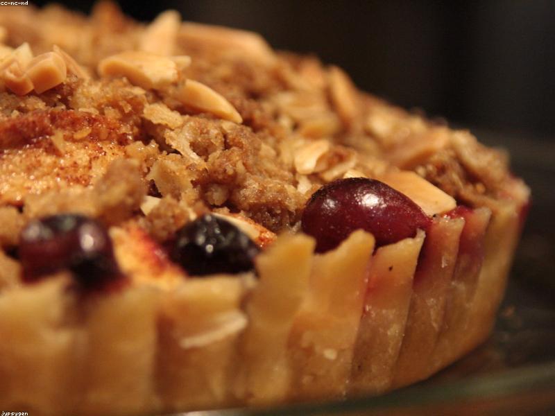 Tarte aux pommes rustique